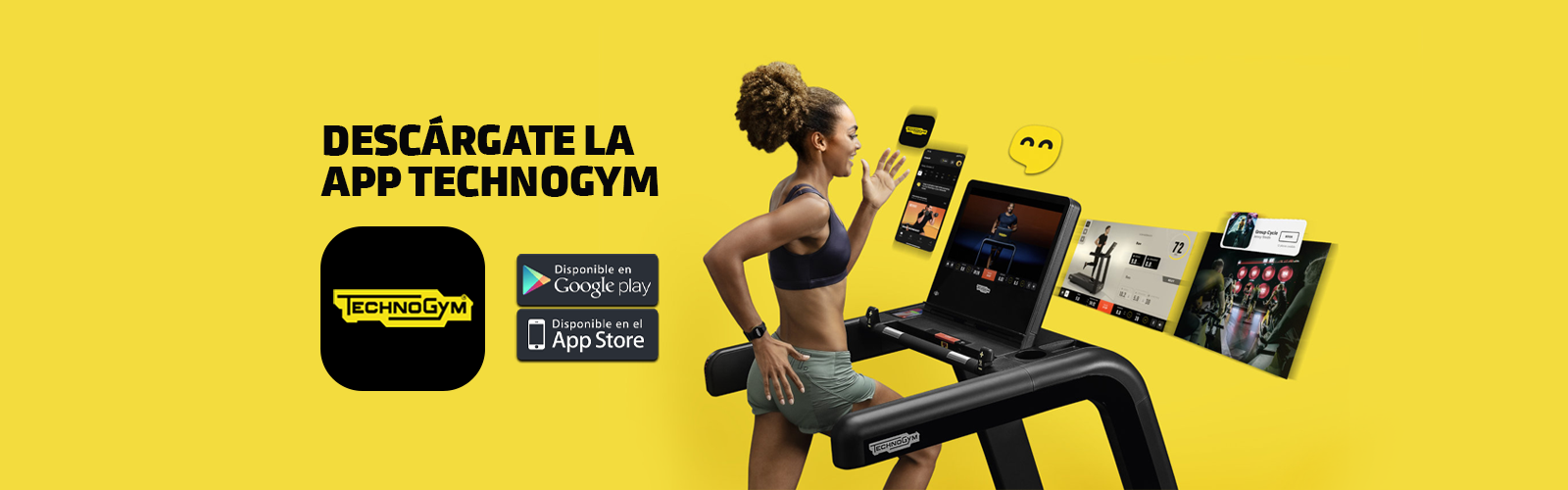 Descarga la app Technogym